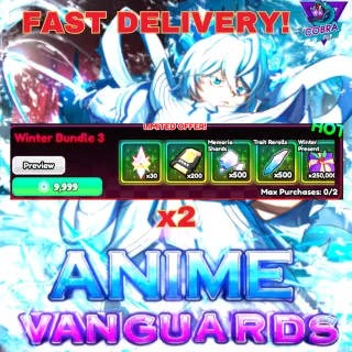 Anime Vanguards: 2x Winter Bundle 3