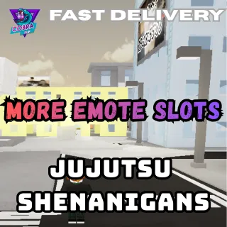 Jujutsu Shenanigans: More Emote Slots