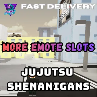Jujutsu Shenanigans: More Emote Slots