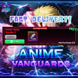 Anime Vanguards: Xmas Value Bundle 4 (own 2 per player)