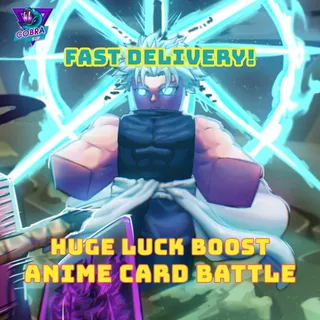  Anime Card Battle: Huge Luck Boost