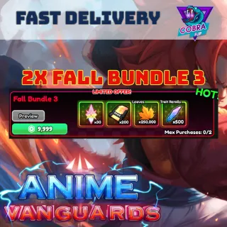 Anime Vanguards:  2x Fall Bundle 3