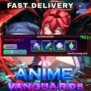 Anime Vanguards: Devil Bundle 1 