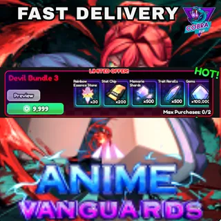 Anime Vanguards: Devil Bundle 3 (X2)