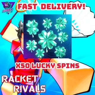 Racket Rivals: x50 luckt spins