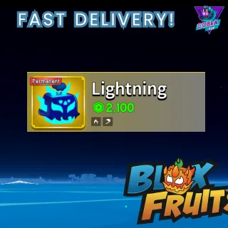 Blox Fruits: Lightning (Permanent)