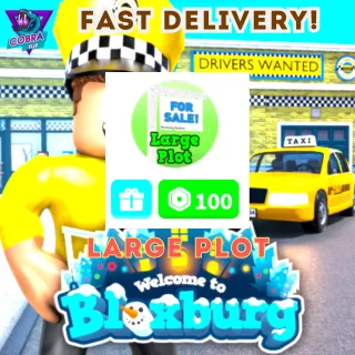 Welcome to Bloxburg: Large plot