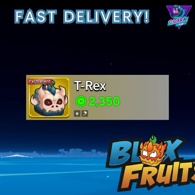 Blox Fruits: T-Rex (Permanent) - Blox Fruits Game Item - Gameflip