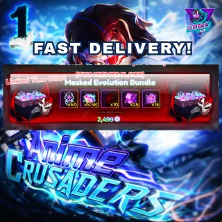  Anime Crusaders: Masked Evolution Bundle x2