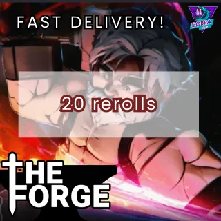 The Forge: 20 Rerolls