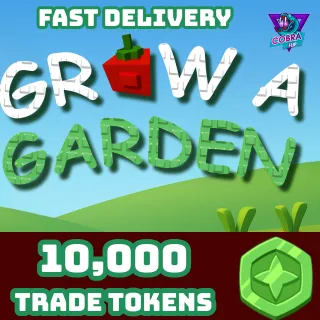 Grow A Garden: 10,000 Trade Tokens