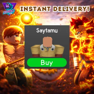 Anime Fighting Simulator: Saytamu