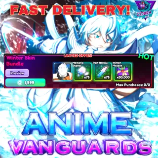 Anime Vanguards: Winter Skin Bundle 