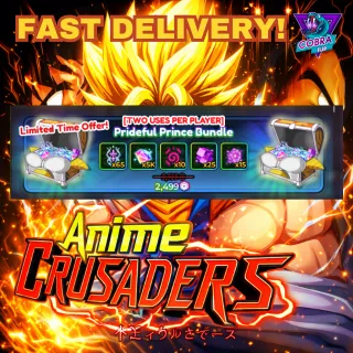  Anime Crusaders: Prideful Prince Bundle (two uses per player)