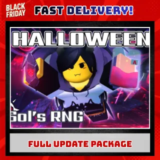  [BLACK FRIDAY] Sol's RNG [ Halloween] - Full Update Package