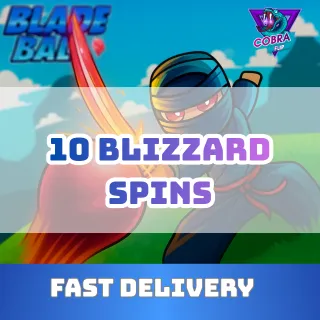 Blade Ball: 10 Blizzard Spins