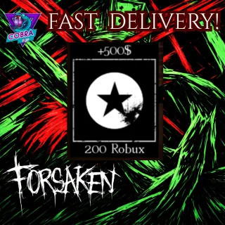 Forsaken: Player points 500$