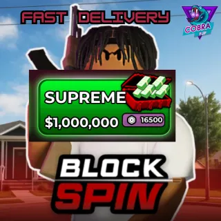 Block Spin: $1,000,000