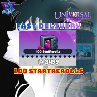 Universal Tower Defense: 100 StartRerolls