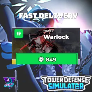 Tower defense Simulator:  Tower Warlock