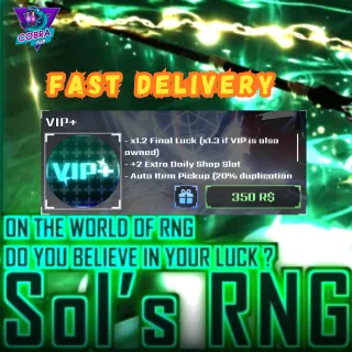 Sol's RNG: VIP+