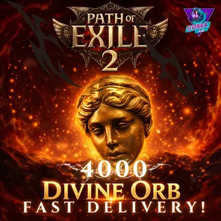 Path of Exile 2 Currency: 4000 Divine Orb