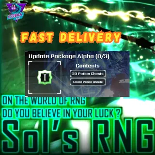 Sol's RNG: Update Package Alpha