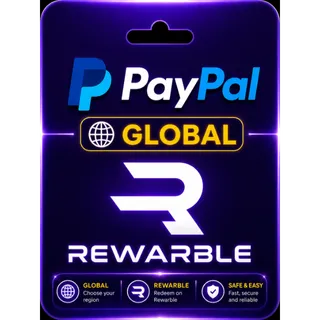 Rewarble PayPal Global 10 USD