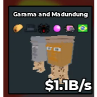 Garama and Madundung 1.1B/S