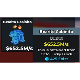 Bearito Cabinito DIAMOND 650M/S