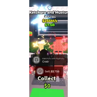 Steal a brainrot Ketchuru And Musturu ICE DRAGON 255M/S