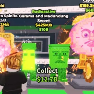 Garama and mandundung radioactive 425m/s