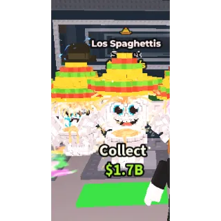 Steal a brainrot Los Spaghettis 1 MUTS 350M/S