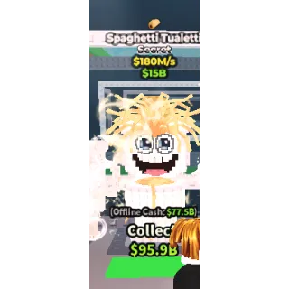 Steal a brainrot Spaghetti Tualetti TACOS 180M/S