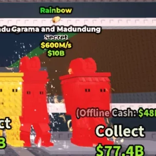 Garama And Madundung Rainbow 600m/s