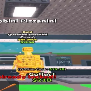 Quackini Snackini
Gold