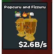 Popcuru and Fizzuru GOLD 2.6B/S