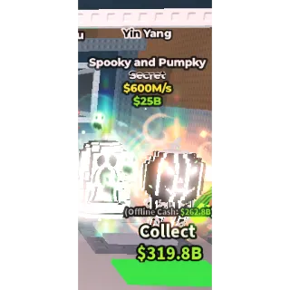 Steal a brainrot Spooky and Pumpky YIN YANG 600M/S