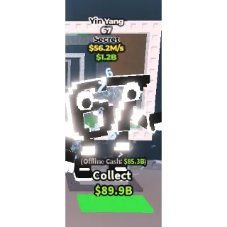 Steal a brainrot 67 YIN YANG 56M/S