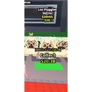 Steal a brainrot Los Puggies 30M/s