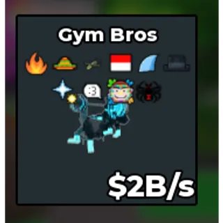 Gym Bros CYBER 2B/S CLEAN TRAITS