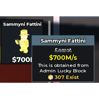 Sammyni Fattini DIVINE 700M/S