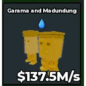  Garama and Madundung GOLD WATERDROP 137M/S