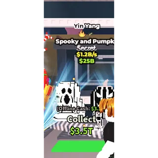 Spooky and Pumpky YIN YANG 1.2B/S