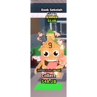 Steal a brainrot Esok Sekolah 