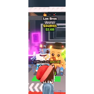 Steal a brainrot Los Bros 3 MUTS 348M/S