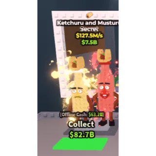 Steal a brainrot Ketchuru and Musturu TACOS 127M/S