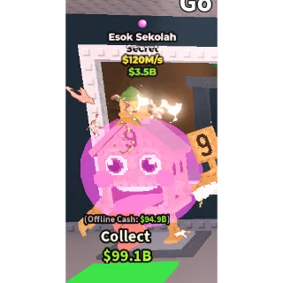 Steal a brainrot Esok Sekolah 1 MUTS 120M/S