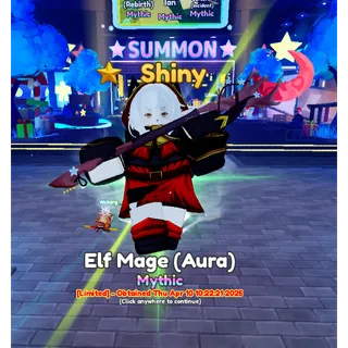 Anime Adventures Shiny Elf Mage EVO - Fast Delivery