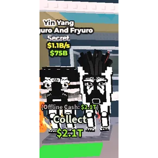 Burguro and Fryuro YIN YANG  1.1B/S